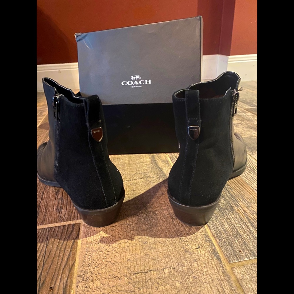 Coach ankle boots 8.5 - Picture 4 of 4